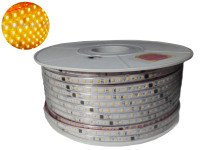 TIRA DE LEDS 2835 120 LEDS/M X 100 METROS 220V AMBAR