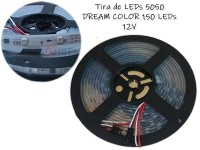 TIRA 150 LEDS 5050 5M EXT. 12V RGB DREAM COLOR MAGIC