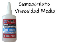 CIANOACRILATO 100 GR VISCOSIDAD MEDIA