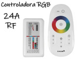 CONTROLADORA RF RGB RGBW CON CONTROL TOUCH PARA TIRAS DE LEDS