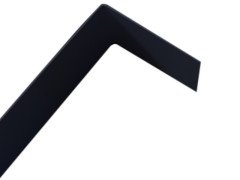 PERFIL FLEJE DE PVC FLEXIBLE NEGRO X METRO PERFIL FLEJE DE PVC FLEXIBLE NEGRO X METRO