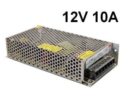 FUENTE 12V 10A C/ BORNERA