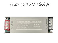 FUENTE 12V 16.6A C/ BORNERA FUENTE 12V 16.6A C/ BORNERA