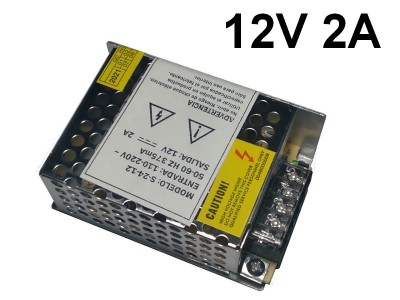 FUENTE 12V 2A C/ BORNERA