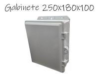 CAJA GABINETE PLASTICO 250 X 180 X 100 MM