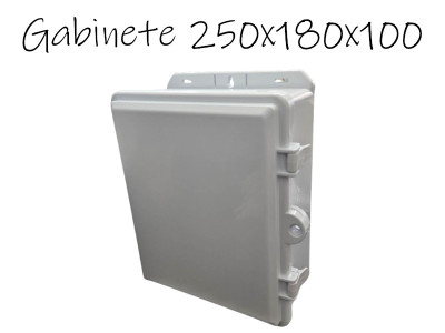 CAJA GABINETE PLASTICO 250 X 180 X 100 MM