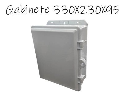CAJA GABINETE PLASTICO 330 X 230 X 95 MM CAJA GABINETE PLASTICO 330 X 230 X 95 MM