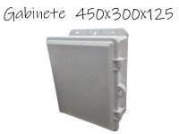 CAJA GABINETE PLASTICO 450 X 300 X 125 MM