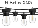 GUIRNALDA 15 METROS 15 LAMPARAS 220V