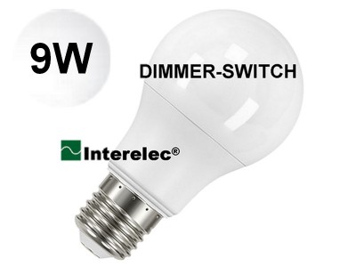 LAMPARA LED DIMMER-SWITCH 9W "INTERELEC"