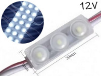 MODULO DE 3 LEDS 2809 APTO PARA USO EN EXTERIOR BLANCO FRIO MODULO DE 3 LEDS 2809 APTO PARA USO EN EXTERIOR BLANCO FRIO