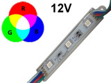 MODULO DE 3 LEDS APTO PARA USO EN EXTERIOR RGB