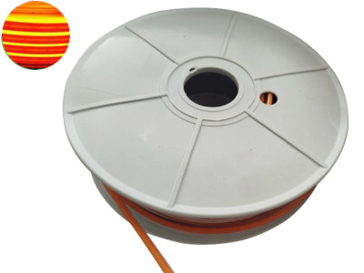 NEON LED 6MM X 12MM 12V 50 METROS NARANJA