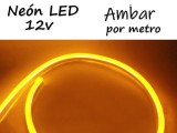 NEON LED 12V POR METRO AMBAR