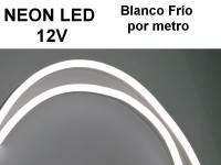 NEON LED 12V POR METRO BLANCO FRIO