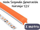 NEON LED SEGUNDA GENERACION 12V POR METRO NARANJA