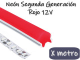 NEON LED SEGUNDA GENERACION 12V POR METRO ROJO