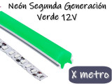 NEON LED SEGUNDA GENERACION 12V POR METRO VERDE