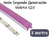NEON LED SEGUNDA GENERACION 12V POR METRO VIOLETA