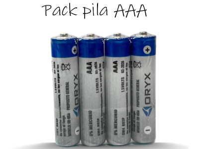 PILA AAA PACK POR 4 PILAS PILA AAA PACK POR 4 PILAS