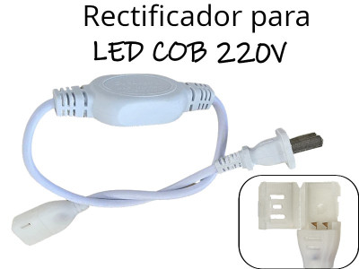 ENCHUFE RECTIFICADOR PARA LED COB 220V ENCHUFE RECTIFICADOR PARA LED COB 220V