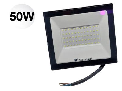 REFLECTOR LED 50W 220V BLANCO FRIO INTERELEC