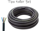 CABLE TIPO TALLER 3 X 1 MM X METRO