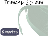 TRIMCAP BLANCO CENIZA 20 MM X METRO 