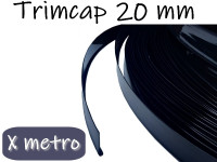TRIMCAP NEGRO 20 MM X METRO 
